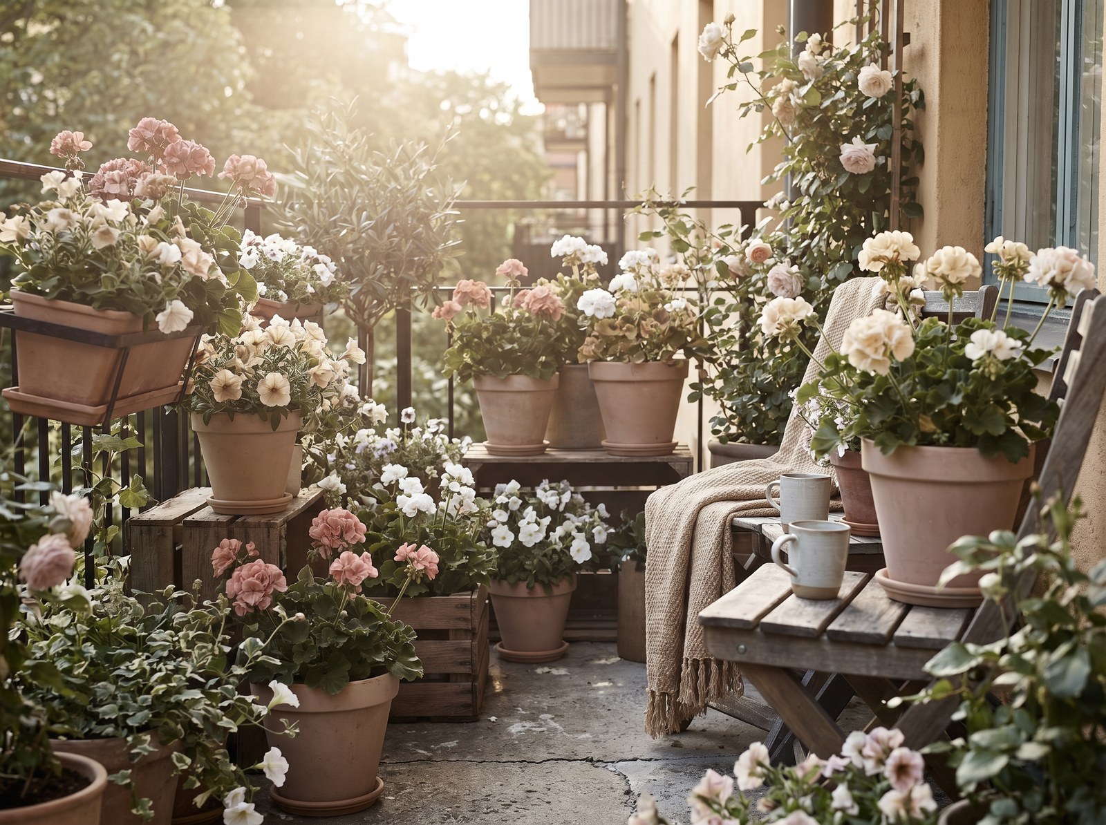蘑菇视频精选 - 阳台花园四季更迭生活视频