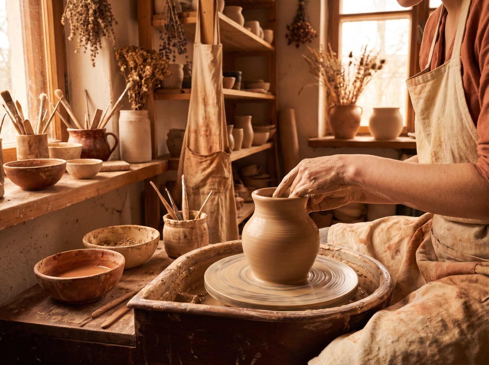 蘑菇视频精选 - 手作陶艺温度视频教程演示