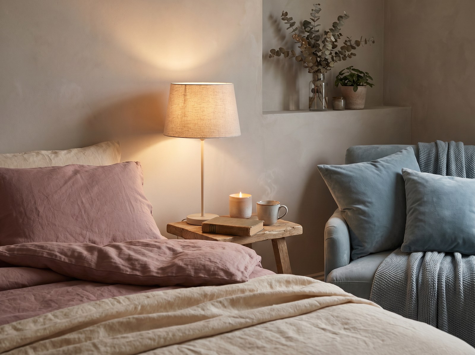 蘑菇视频治愈影像 - 温暖卧室角落