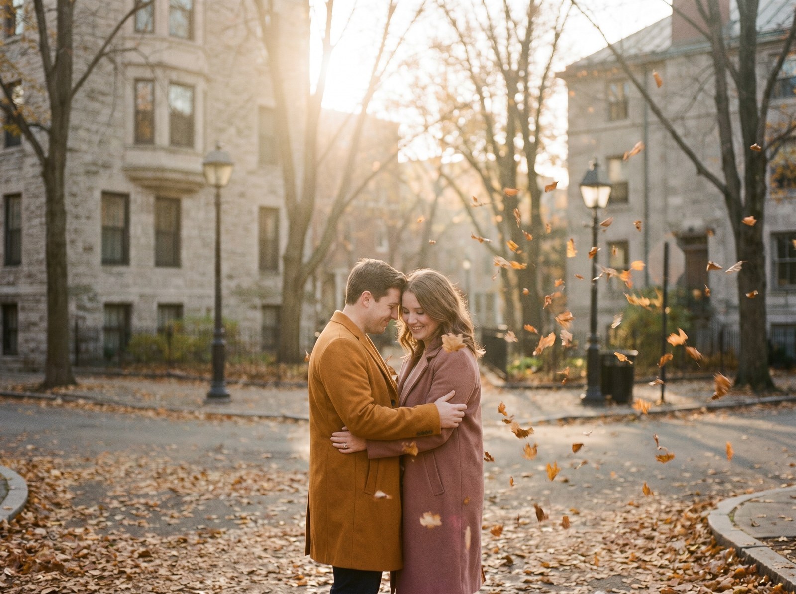 蘑菇视频情感故事 - 重逢在秋日的街角